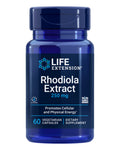 Life Extension Rhodiola Extract, Rhodiola rosea Supplement, standardized Extract, Promotes Physical and Mental Performance, Gluten-Free, Non-GMO, Vegetarian, 250 mg, 60 Capsules