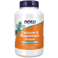 NOW Foods Supplements, Calcium & Magnesium with Vitamin D-3 and Zinc, Supports Bone Health*, 120 Softgels