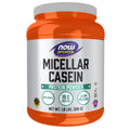 NOW Sports, Casein Protein 19 g, Micellar Casein, Unflavored Powder, 1.8 lb