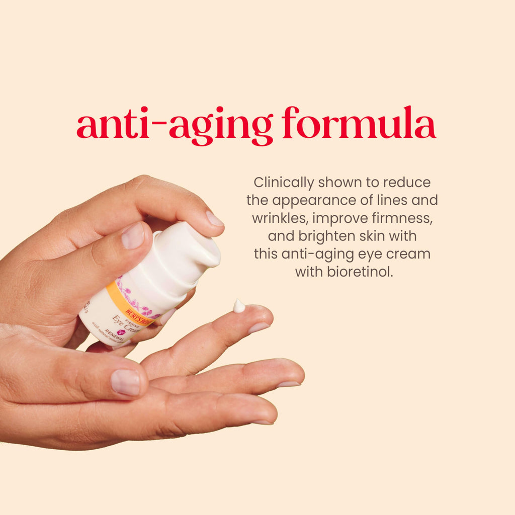 Burt's Bees Renewal Firming Eye Cream, 0.5 oz. Bottle