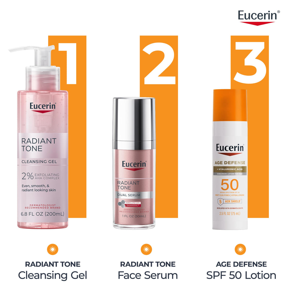 Eucerin Sun Age Defense Face Sunscreen Lotion SPF 50, 2.5 FL OZ