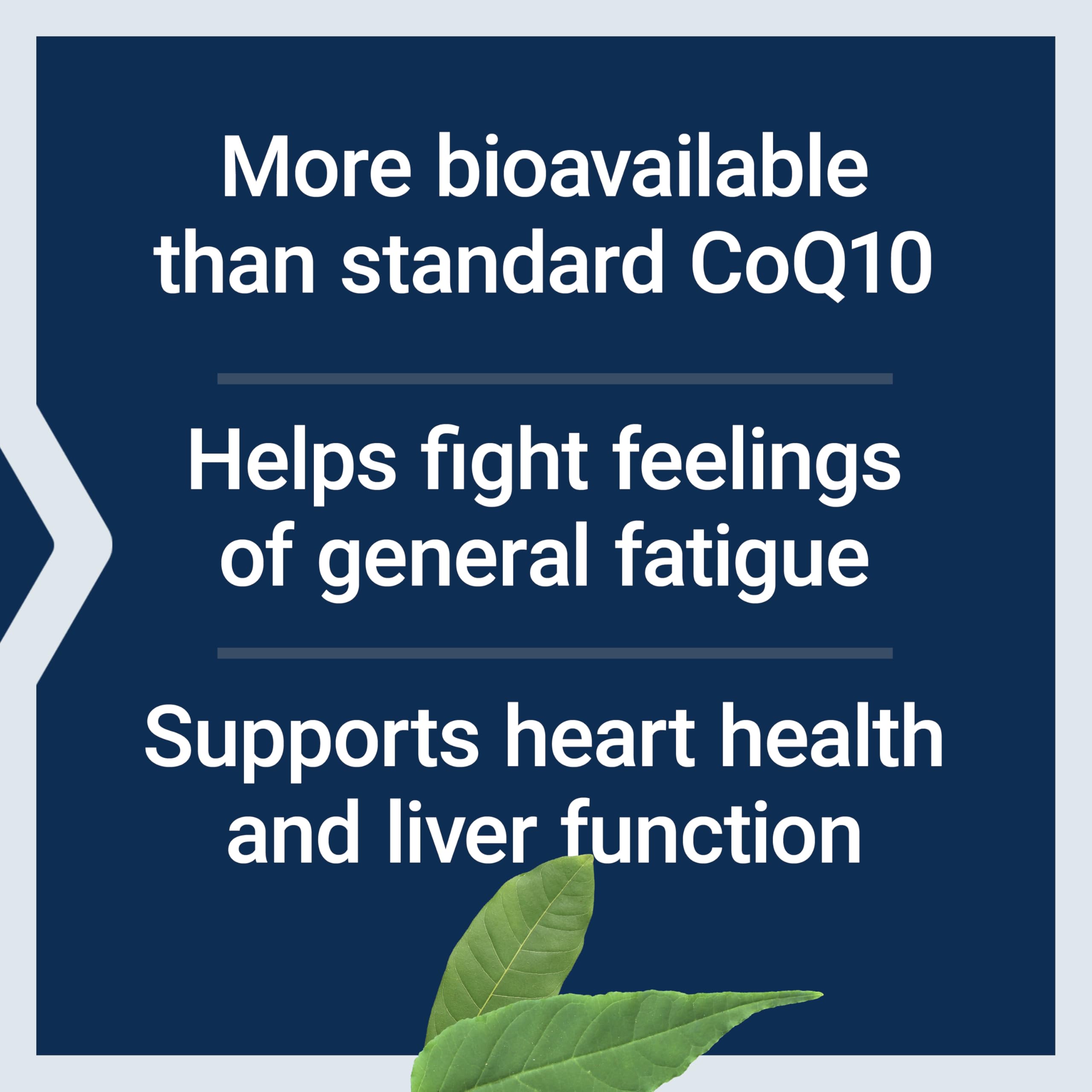 Life Extension Super Ubiquinol CoQ10 with Enhanced Mitochondrial Support – 200 mg, Shilajit – Promotes Heart Health, Cell Energy, Oxidative Stress – Gluten-Free, Non-GMO – 30 Softgels
