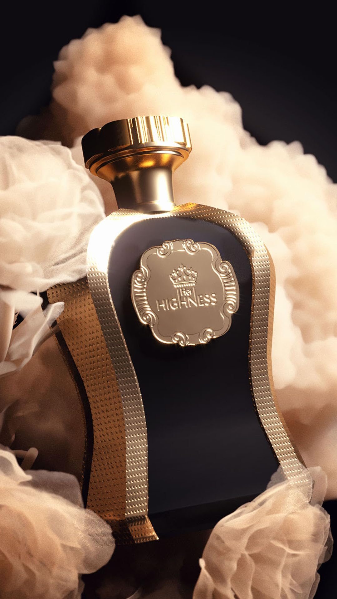 Afnan Highness Black Luxury Eau De Parfum for Women, 3.4 Fl. Oz