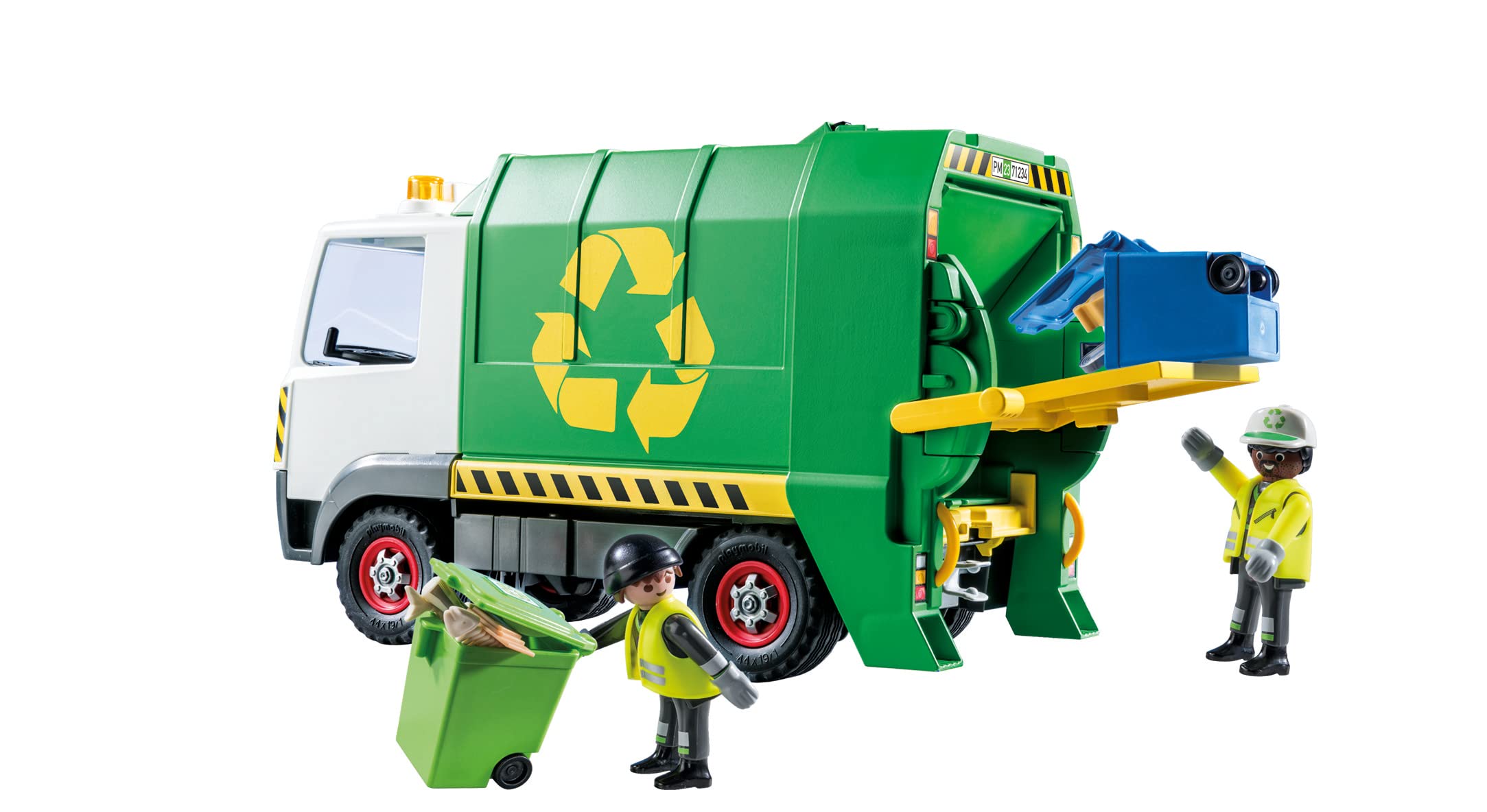 Playmobil Recycling Truck with Accessories and 2 Figures