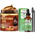 Batana Oil for Hair Growth & Rosemary Oil for Hair Growth,Raw Batana Hair Mask Rosemary Hair Growth Serum,Hair Oil for Dry Damaged Hair,Promotes Hair Thickness for Men Women