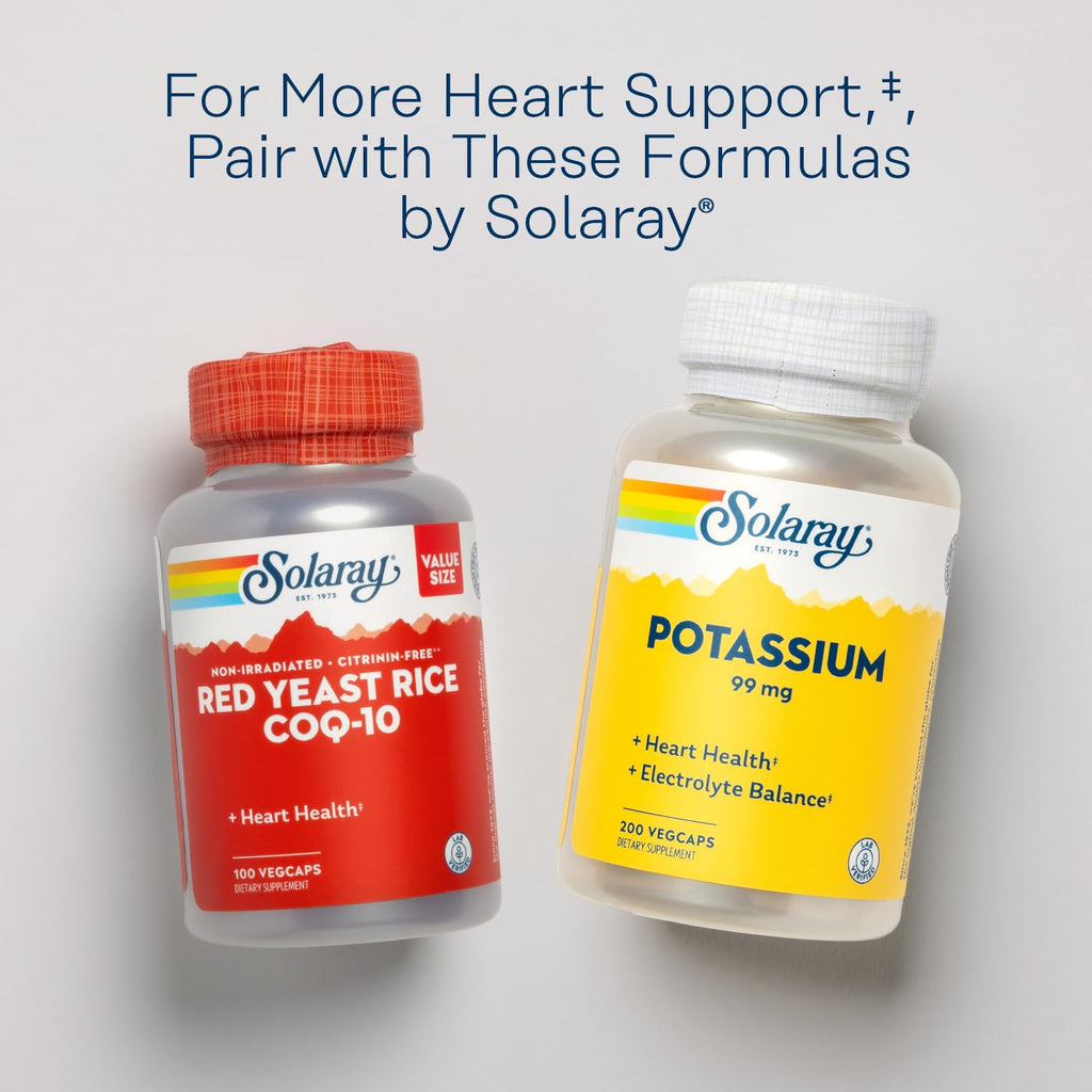 SOLARAY Organic Garlic 560 mg, 100 VegCaps