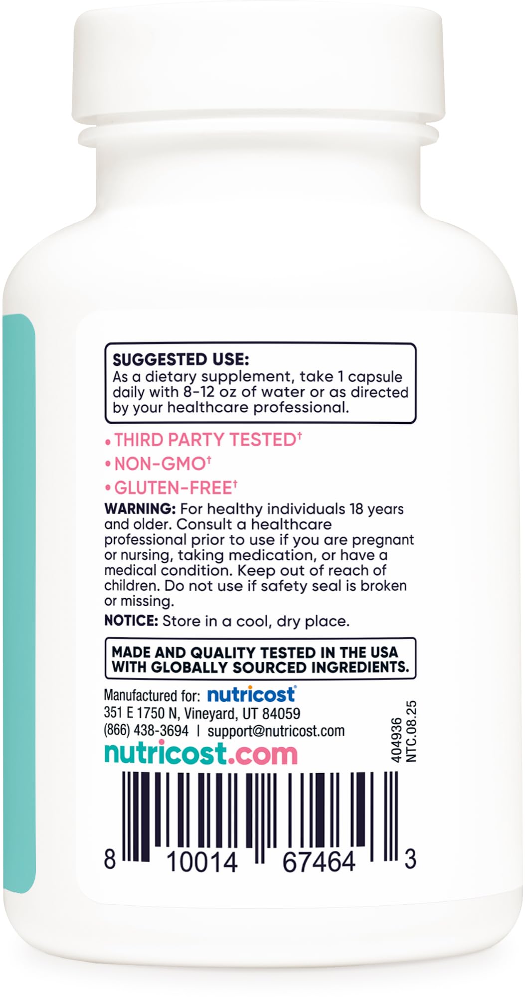 Nutricost Biotin for Women 10,000mcg 120 Capsules - with Folate & Collagen, Gluten Free & Non-GMO