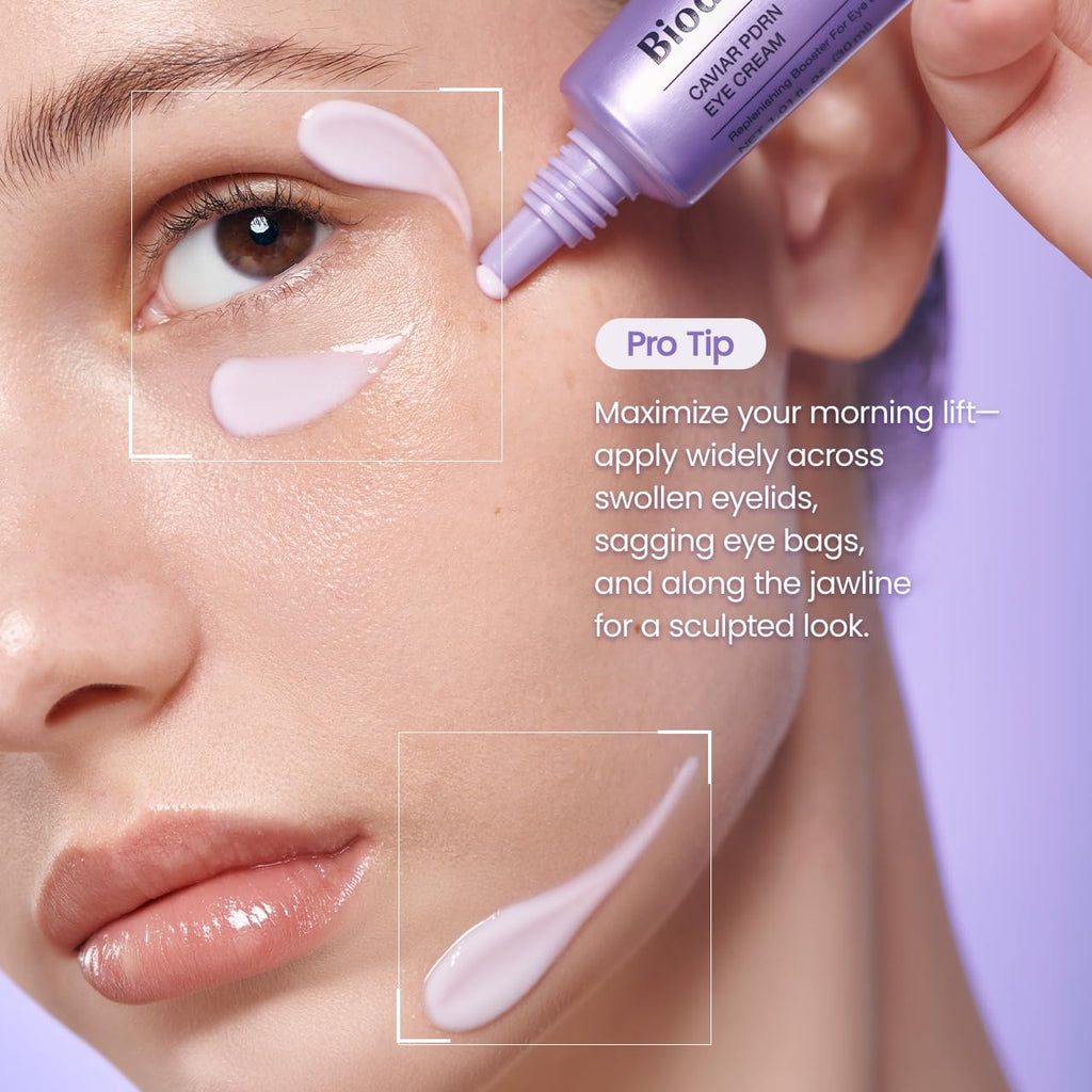 BIODANCE Caviar PDRN Eye Cream, Under Eye Cream for Sagging Eye Bags and Puffiness, De-Puffing and Contour Lifting, Self Care Gifts for Women, Korean Skin Care | 1.01 fl.oz