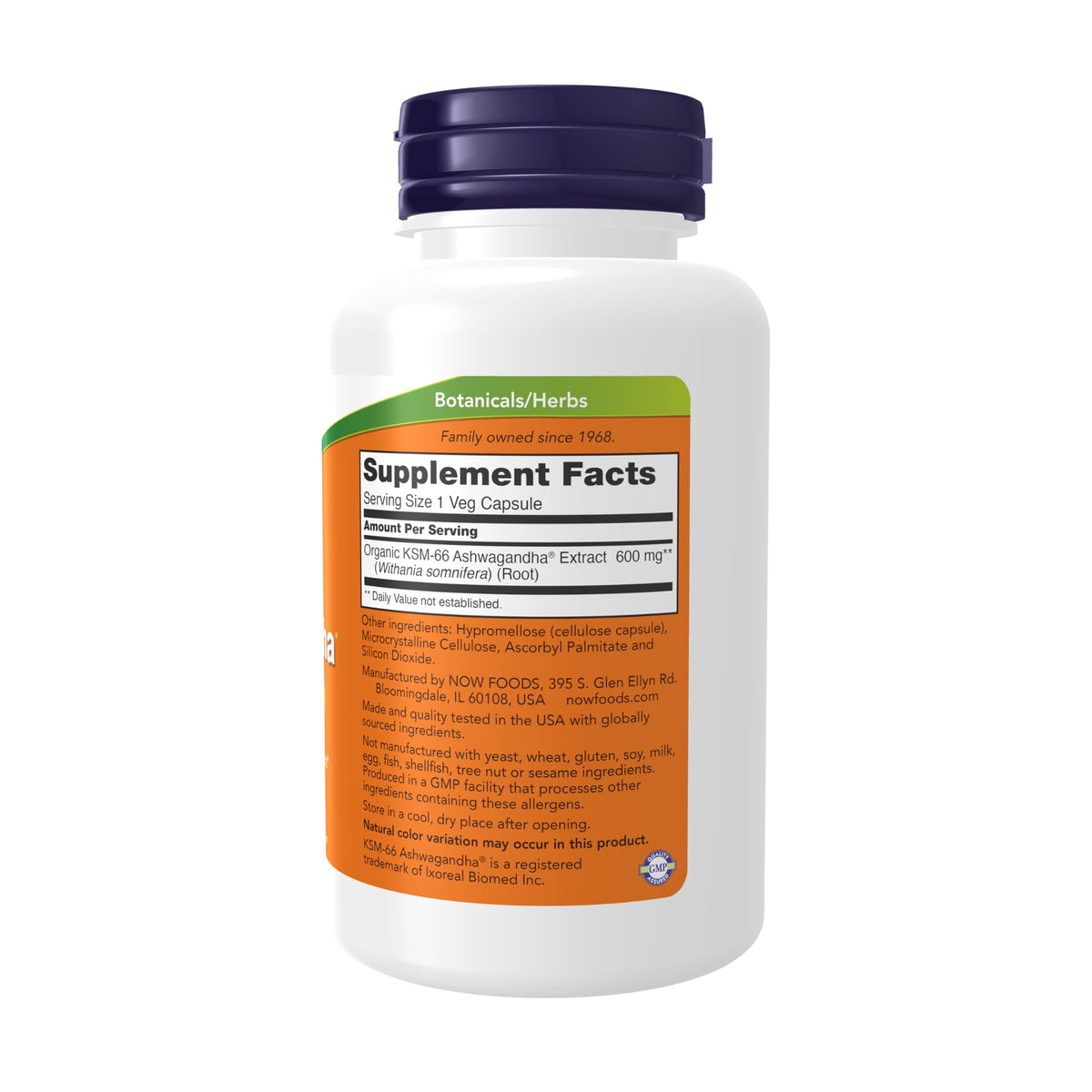Now Supplements, KSM-66 Ashwagandha, 90 Veg Caps