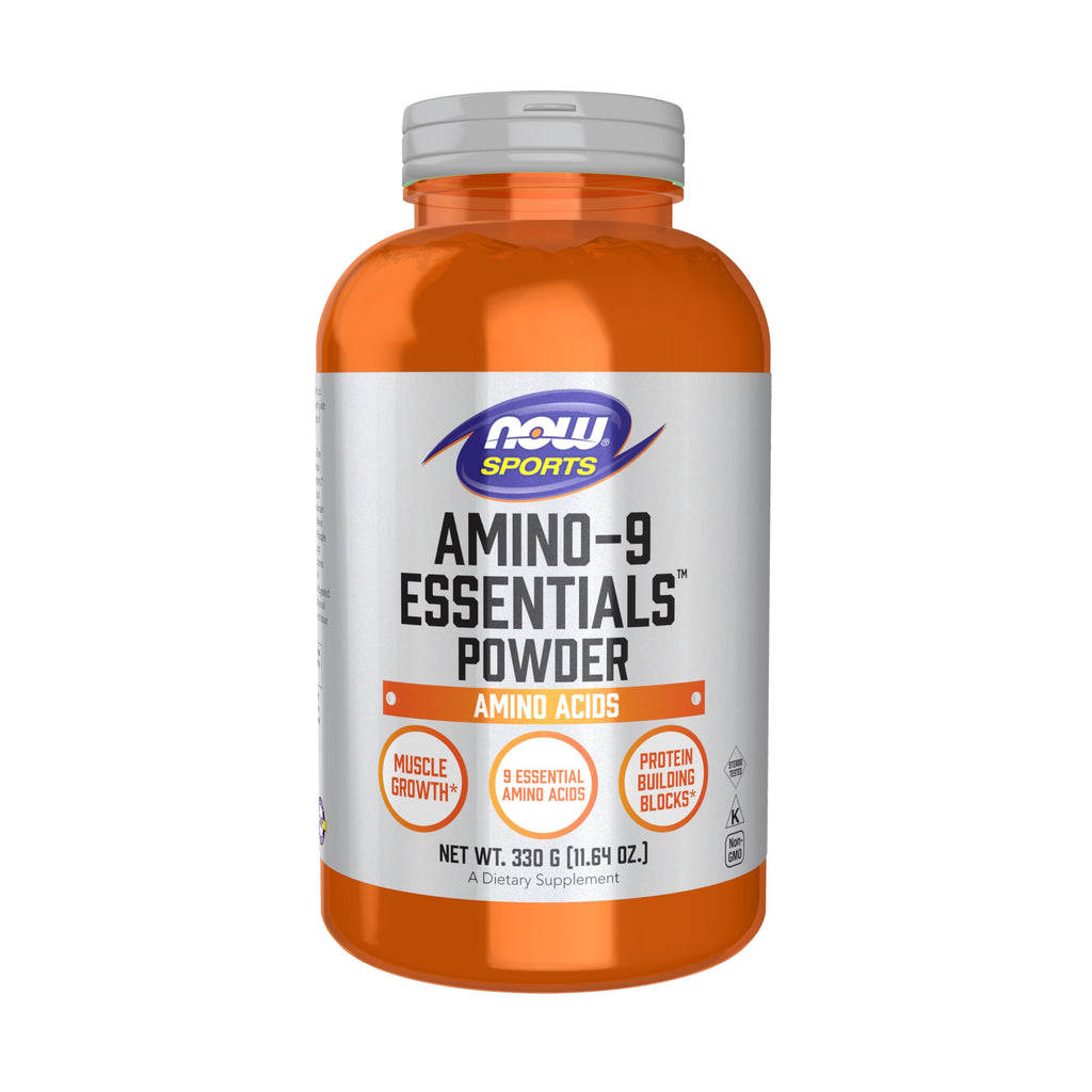 NOW Sports, Amino-9 Essentials™ Powder, Essential Amino Acids, 330g