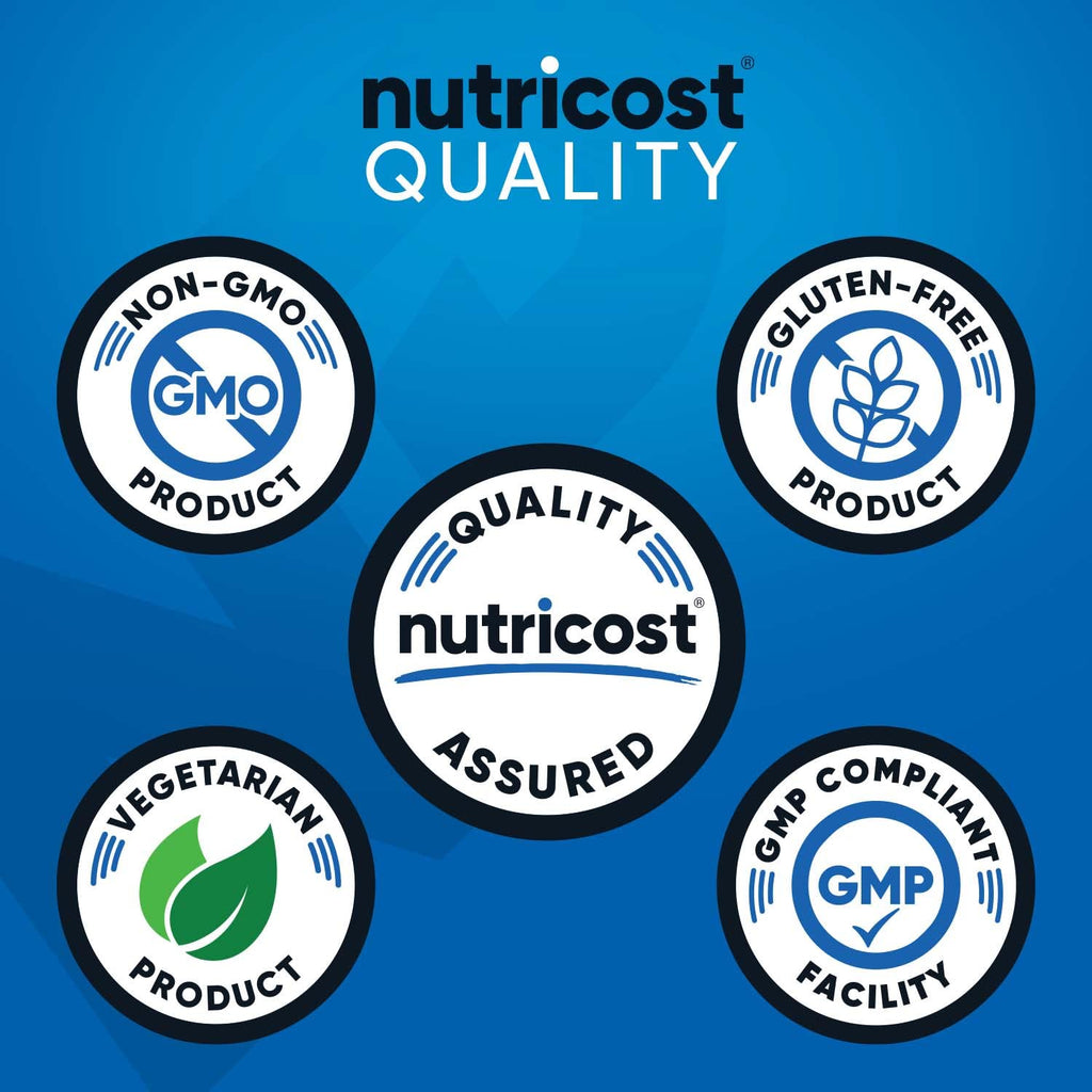 Nutricost Creatine Monohydrate Powder (Blue Raspberry), 500 Grams (1.1 LBS) (Pack of 2)