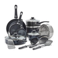 GreenLife 16 Piece Ceramic Nonstick Pots & Pans Cookware Set, Black