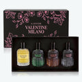 A CENTER Valentine Cologne 4pcs/50ml*4 Eau de Parfum Set for Men Floral&Woody Fragrance Combo Men's Gift Box