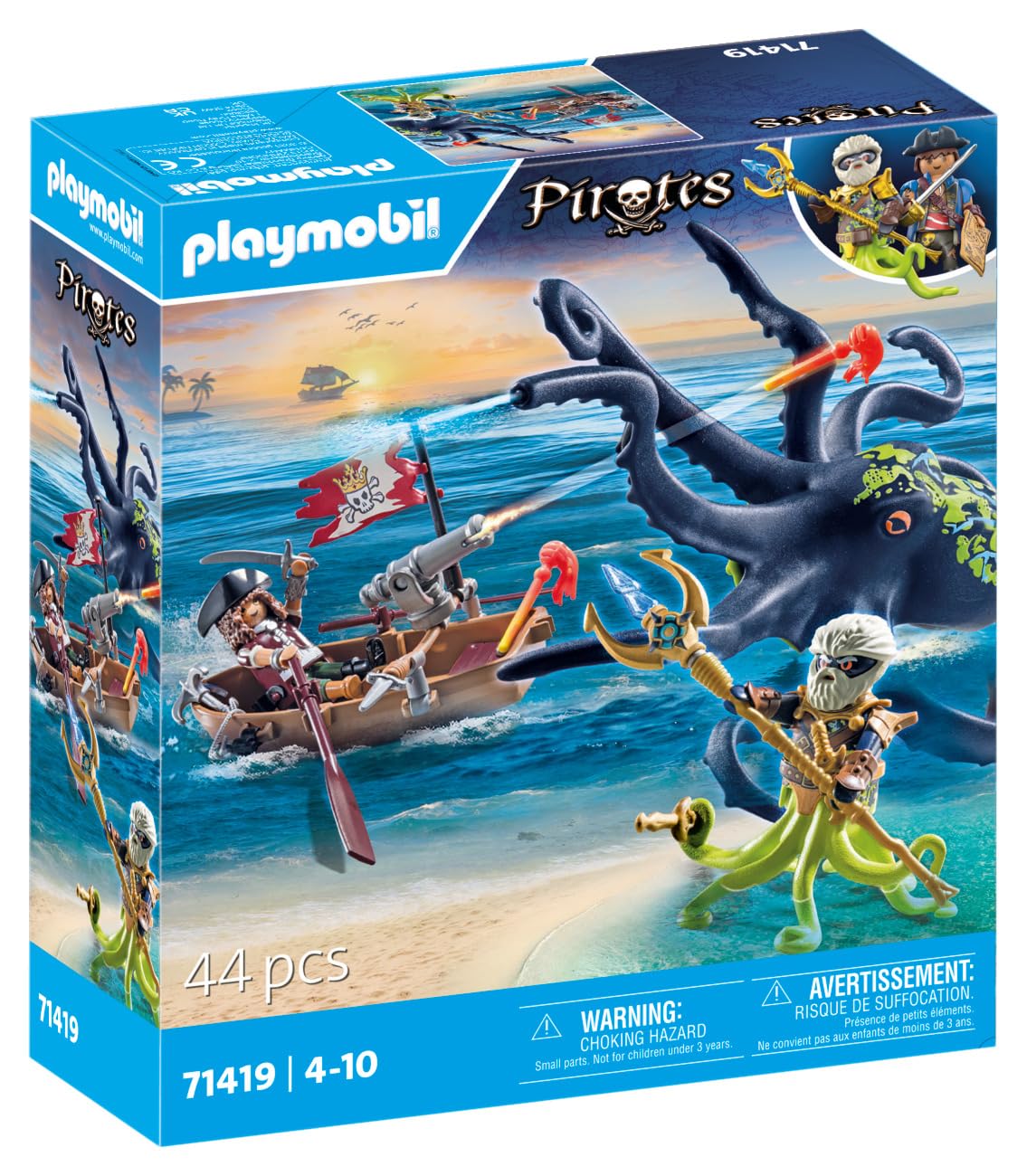 Playmobil Pirates: Battle with The Giant Octopus