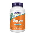NOW Supplements, Boron 3 mg (Bororganic Glycine), 250 Veg Capsules