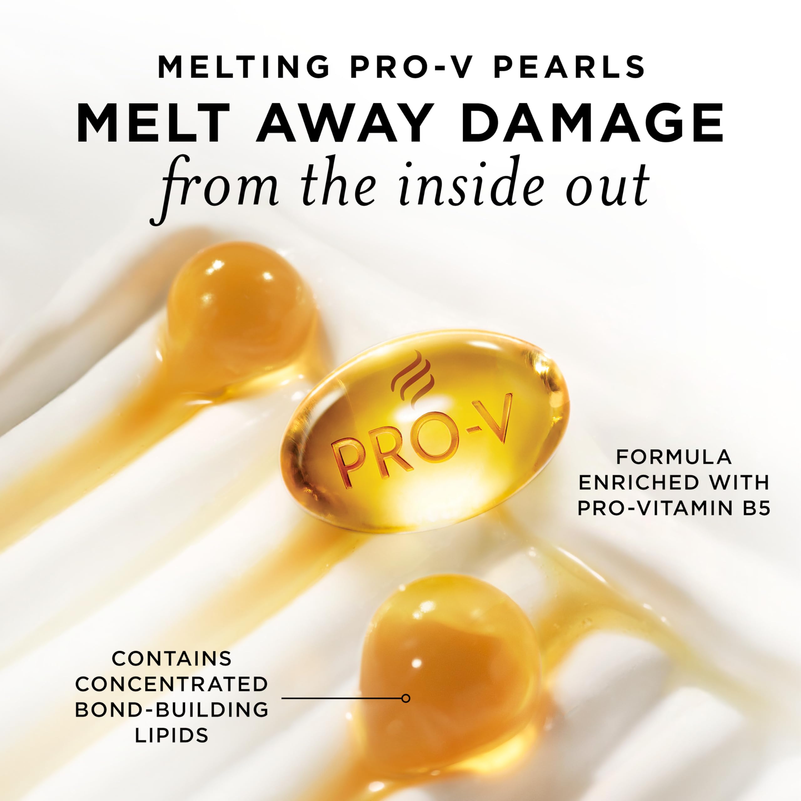 Pantene Miracle Rescue Hair Mask, Intensive Bond Repair with Melting Pro-V Pearls, Melts Away Damage, Builds Bonds, Strengthens Against Damage, Deep Conditioning for Dry Damaged Hair, 10.1 fl oz
