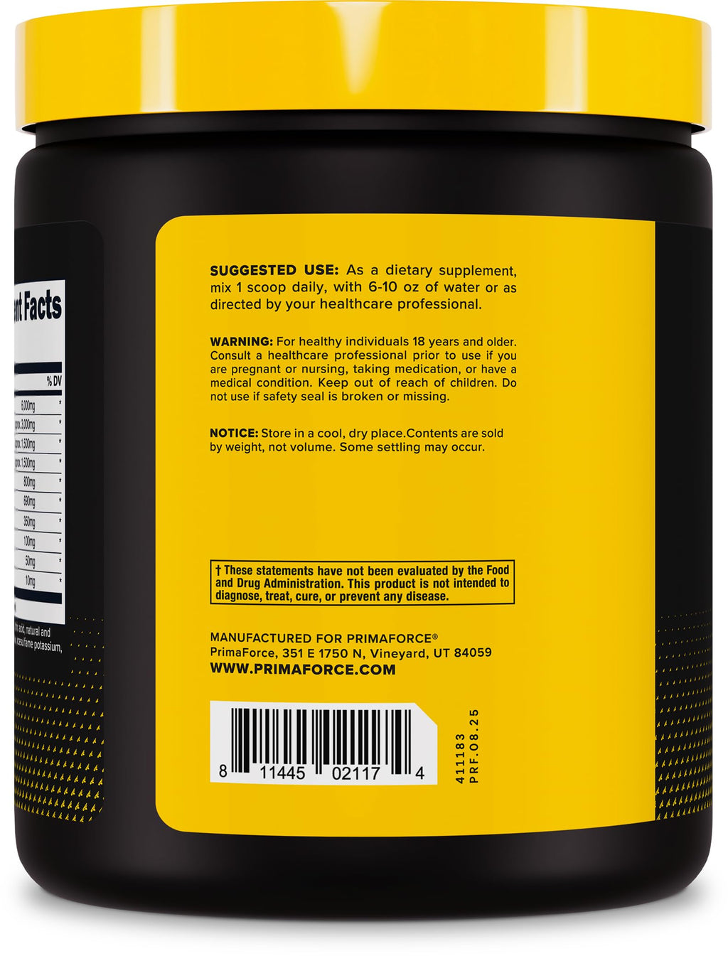 Primaforce EAA Powder (30 Servings, Rocket Pop Flavor) - Essential Amino Acids for Pre/Intra Workout and Recovery - Non-GMO and Gluten Free