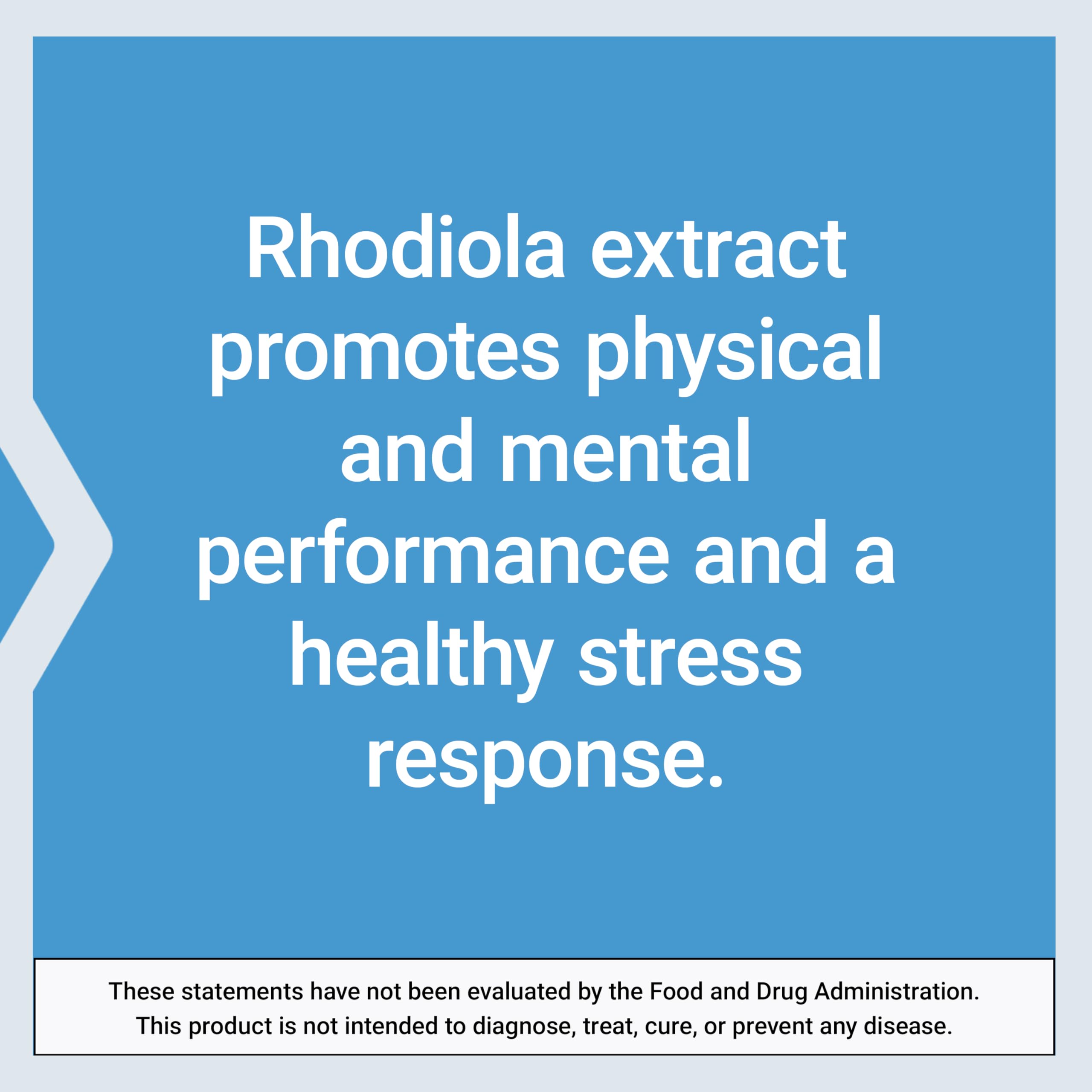 Life Extension Rhodiola Extract, Rhodiola rosea Supplement, standardized Extract, Promotes Physical and Mental Performance, Gluten-Free, Non-GMO, Vegetarian, 250 mg, 60 Capsules, (Pack of 2)
