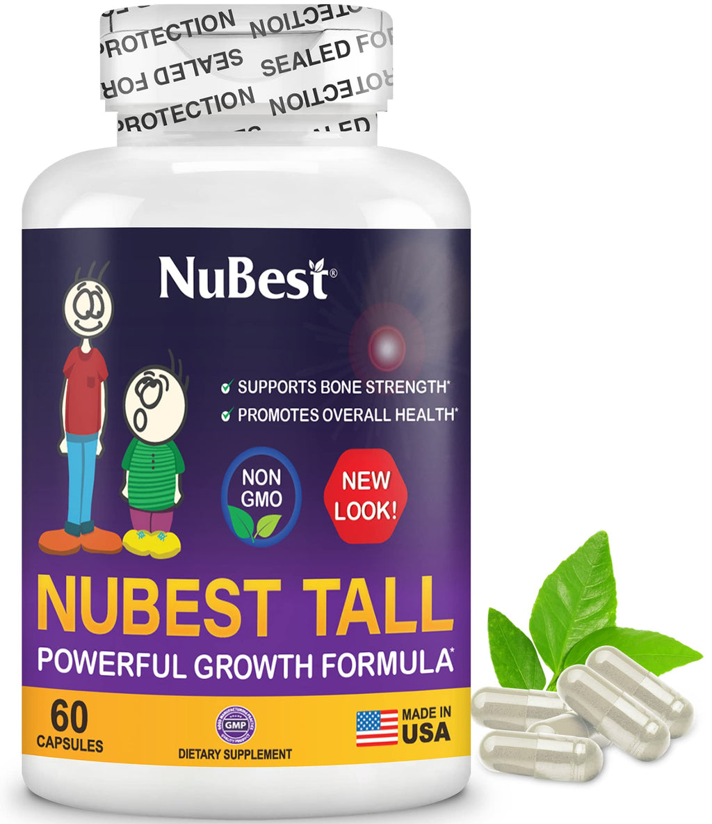 NuBest Bundle Healthy Bone Support, Immune & Digestive Support Tall Gummies Tall New Look for Kids & Teens with Calcium, Vitamin D3, K2 & Multivitamins