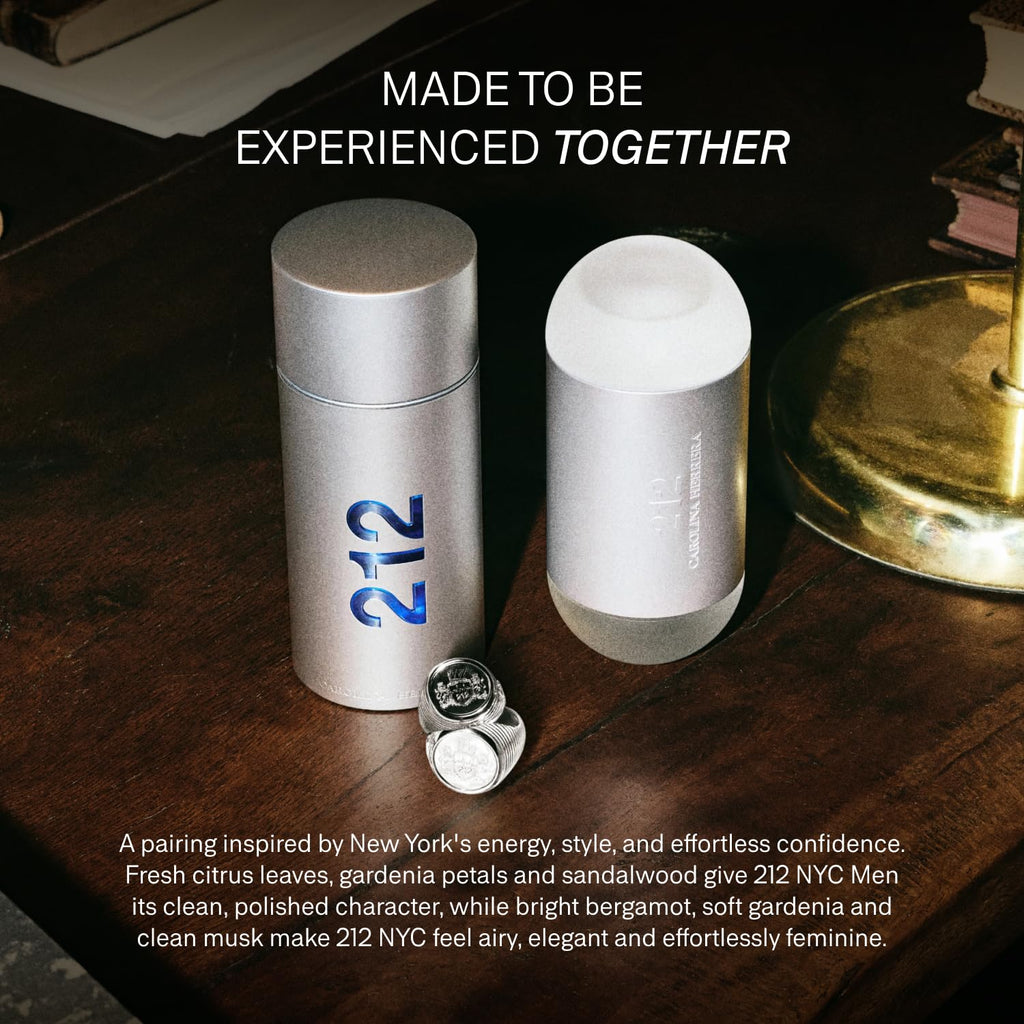 Carolina Herrera 212 NYC Eau de Toilette Spray for Men, 6.75 Ounce