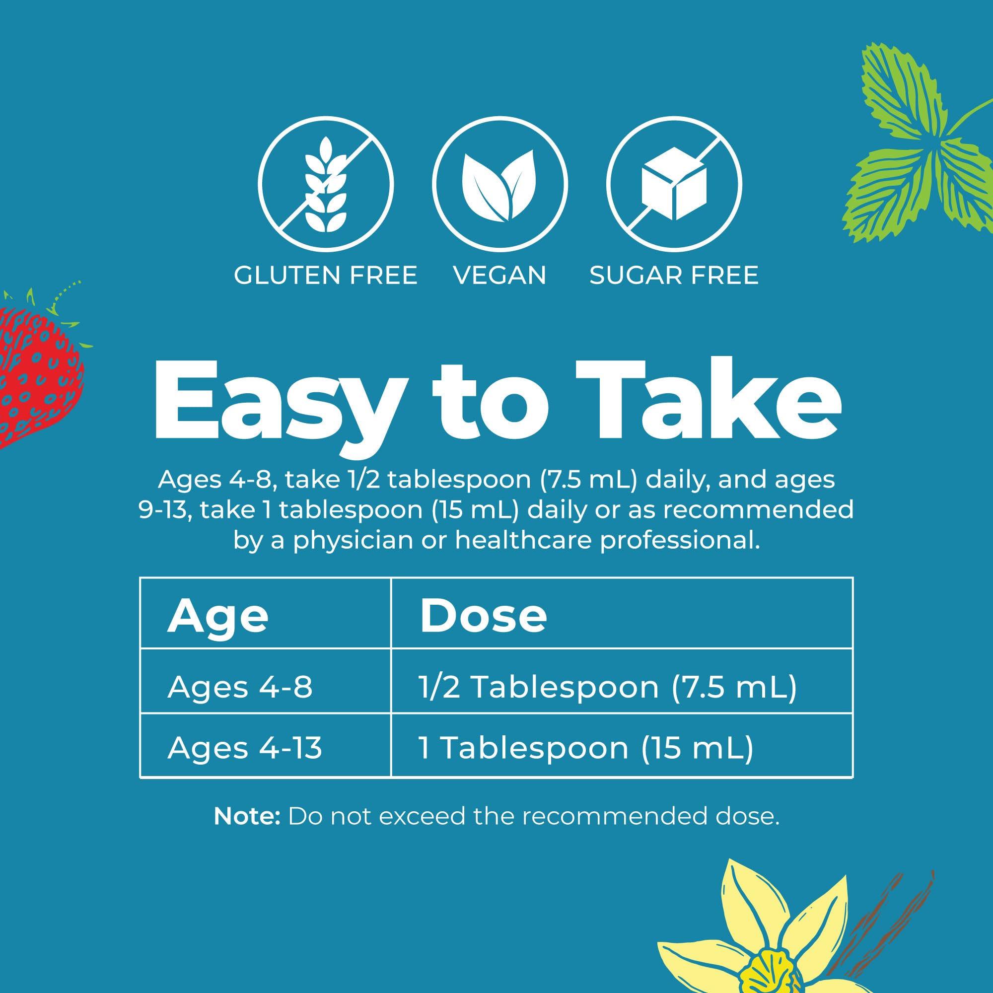 MARYRUTH'S Organic Kids Multivitamin Liposomal, 15.22 oz, Immune Support