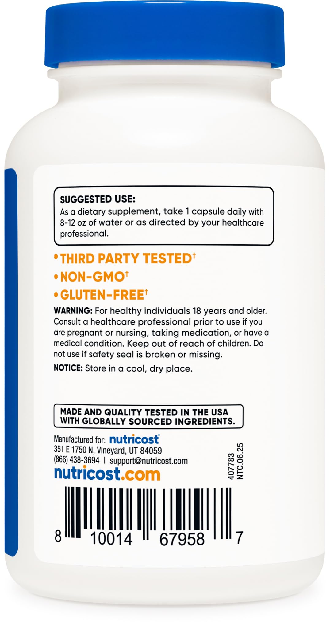 Nutricost Yohimbine HCl 5mg, 240 Capsules - Gluten Free, Non-GMO (Pack of 2)