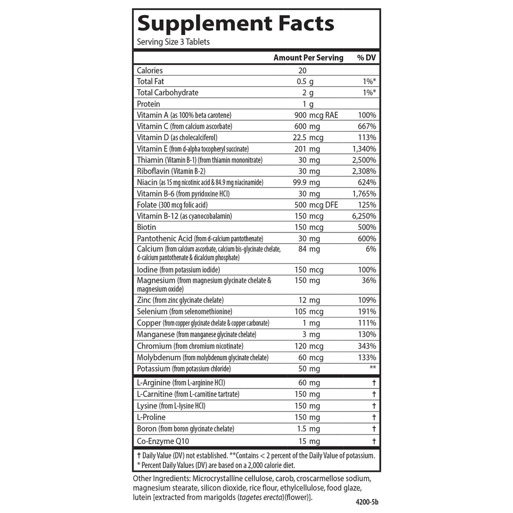 Carlson Cardio Complete, Advanced Multivitamin, Targeted Multivitamin