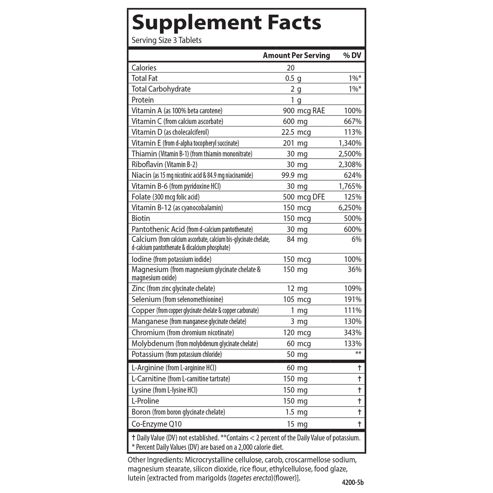 Carlson Cardio Complete, Advanced Multivitamin, Targeted Multivitamin