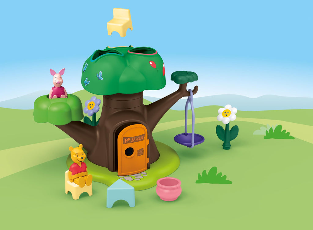Playmobil Junior & Disney: Winnie the Pooh's & Piglet's Tree House