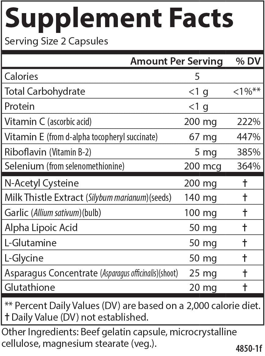 Carlson Glutathione Booster, Alpha Lipoic Acid, 60 Capsules