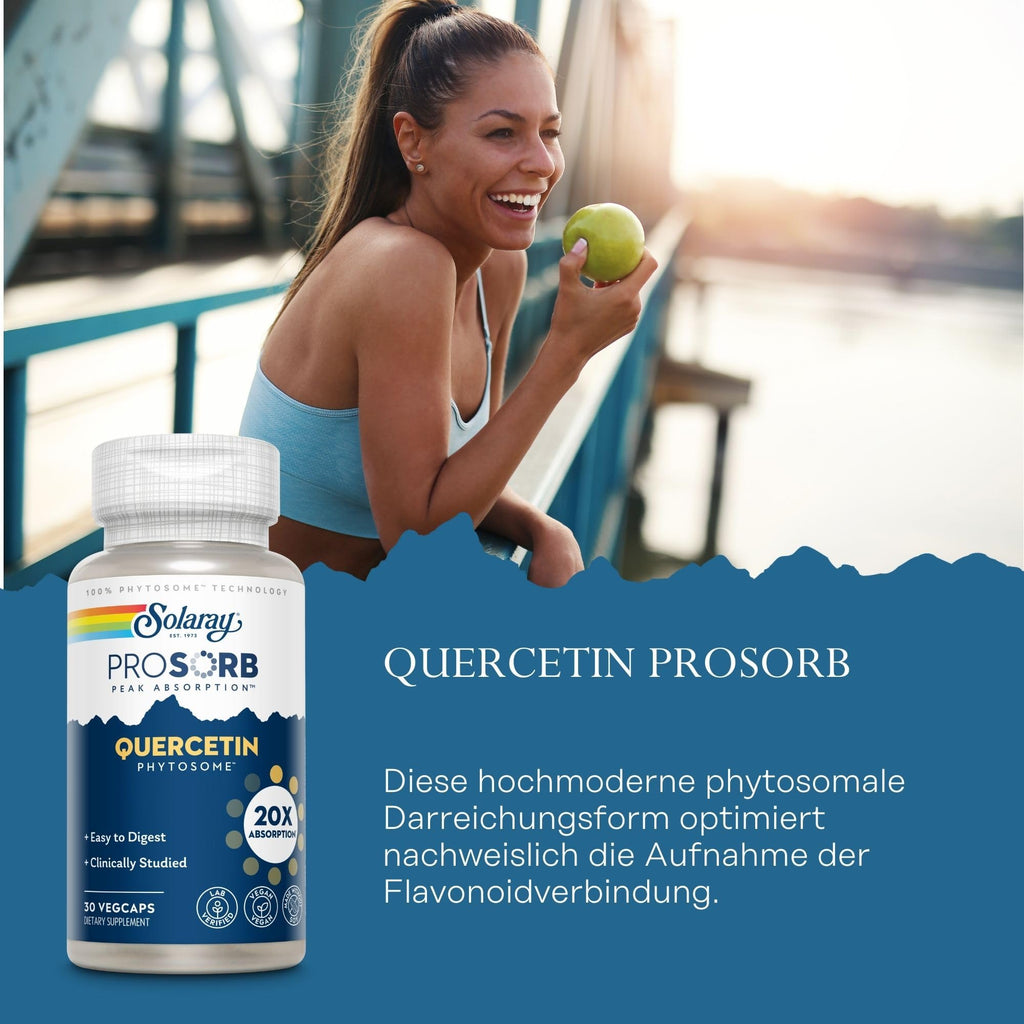 SOLARAY Quercetin Phytosome 250 mg, 30 VegCaps