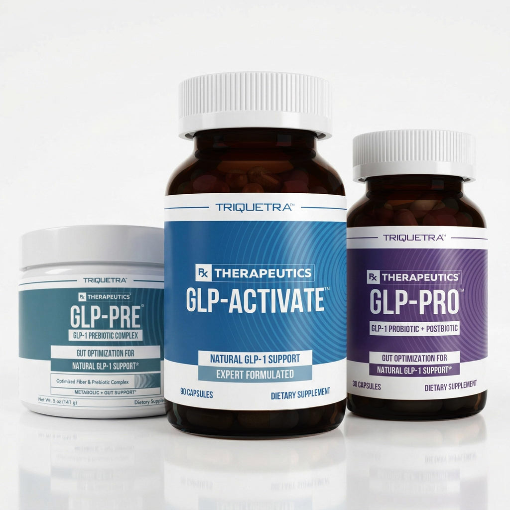 GLP-Complete: 3-Step System for Natural GLP-1 Pathway Support & Metabolic Balance