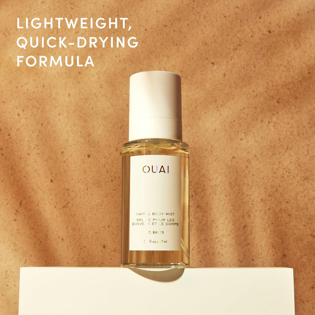 OUAI St. Barts Hair and Body Mist - Tropical-Scented Body Spray (3.3 oz)