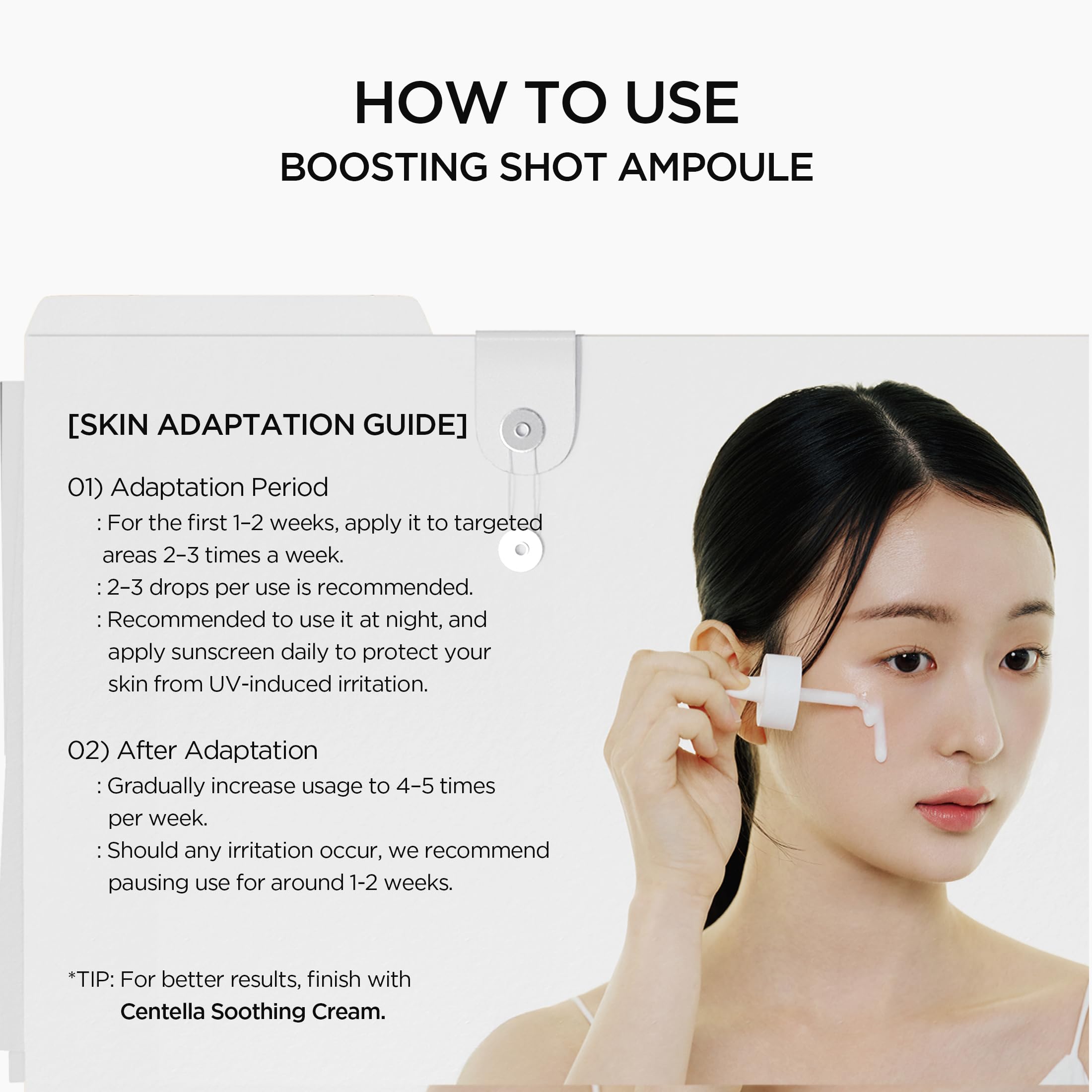 SKIN1004 Matrixyl 10% Boosting Shot Ampoule, Volufiline & Hyaluronic Acid Serum for Face, Spicule for Deep Hydration & Firming, Moisture Volume Care for Under Eye, Korean Skin Care, 1.01fl.oz / 30ml