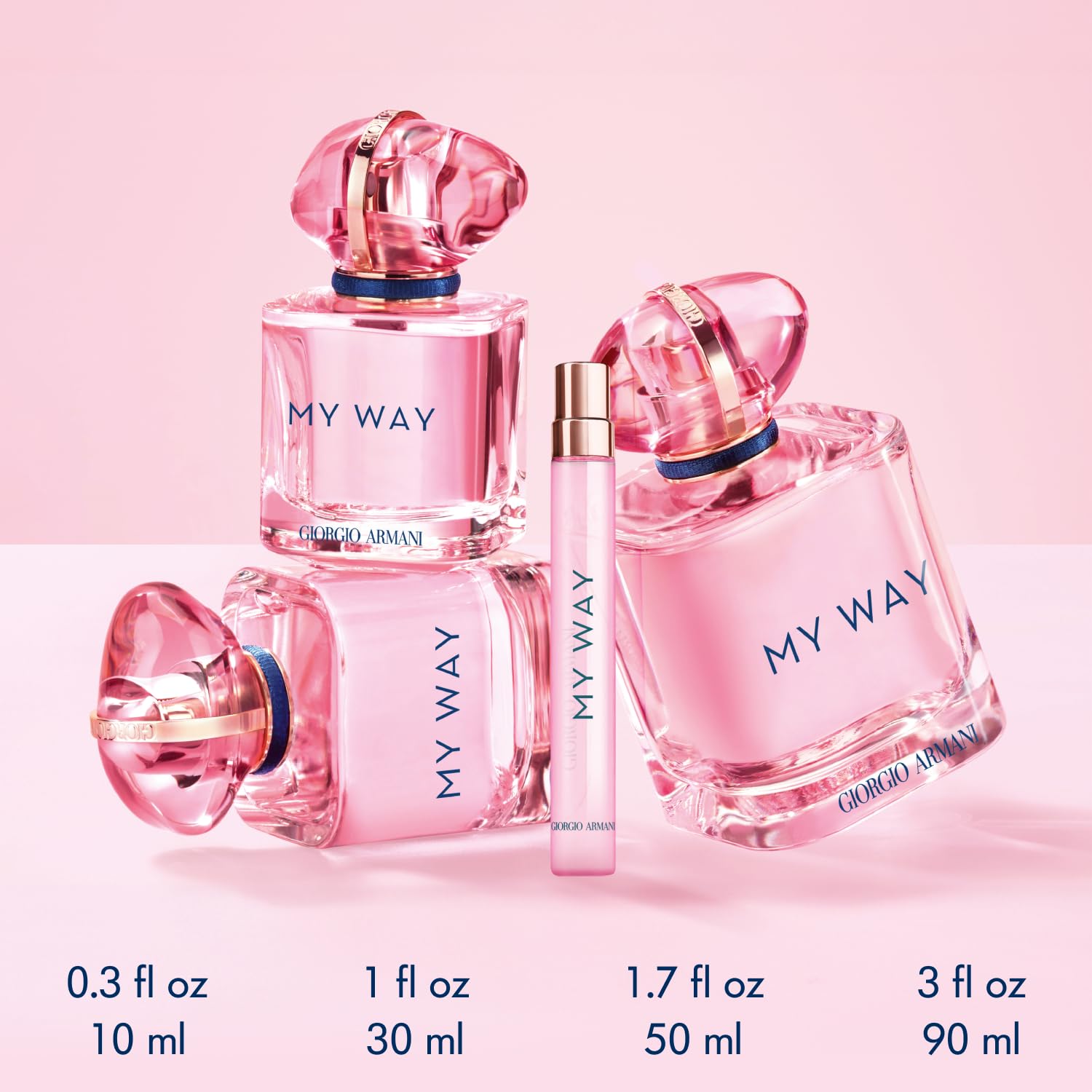 Armani Beauty – My Way Nectar – Eau de Parfum – Perfume for Women – Floral Fruity Women’s Fragrance – Bergamot & Pear, Tuberose Heart, Vanilla Notes - 1.6 Fl Oz