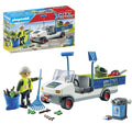 PLAYMOBIL City Action 71433 City Cleaning with Vehicle