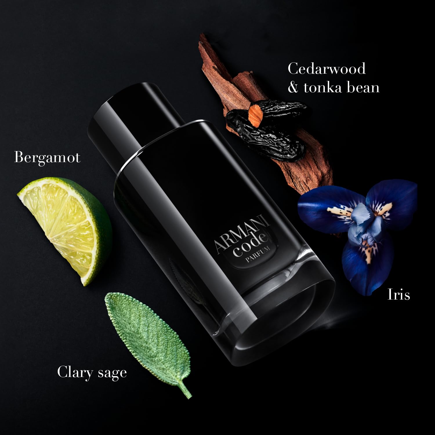 Armani Beauty – Code – Eau de Parfum – Men's Cologne Gift Set - Fougère Ambery Spicy – Full Size & Travel Size, 2.5 Fl Oz & 0.5 Fl Oz