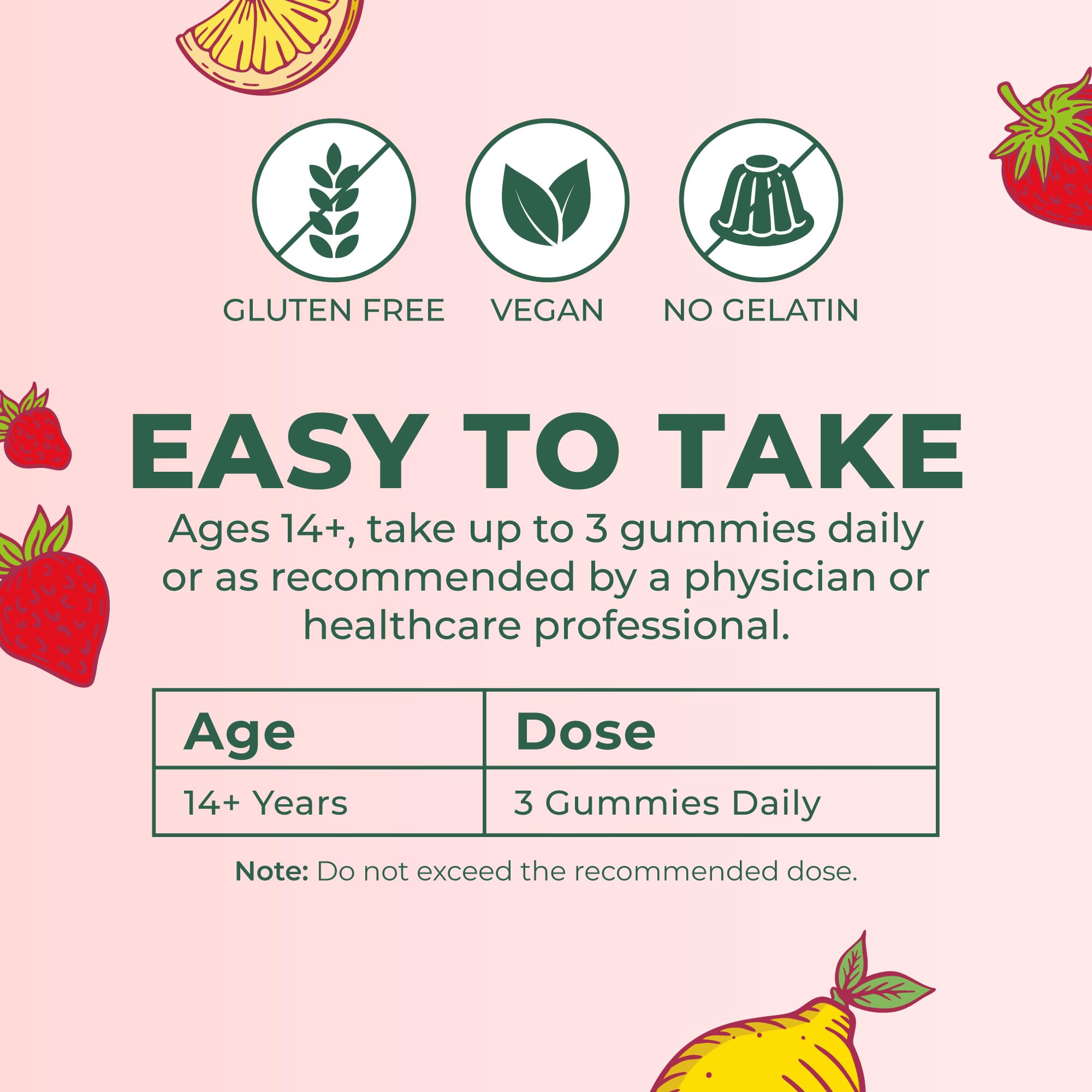 MARYRUTH'S Spirulina Gummies Made with Organic Spirulina, 90 Count, Vegan