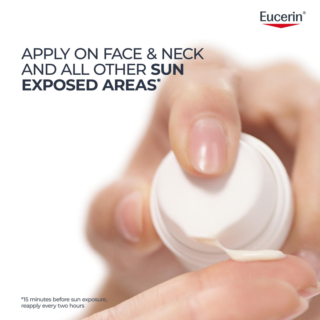 Eucerin Sun Age Defense Face Sunscreen Lotion SPF 50, 2.5 FL OZ