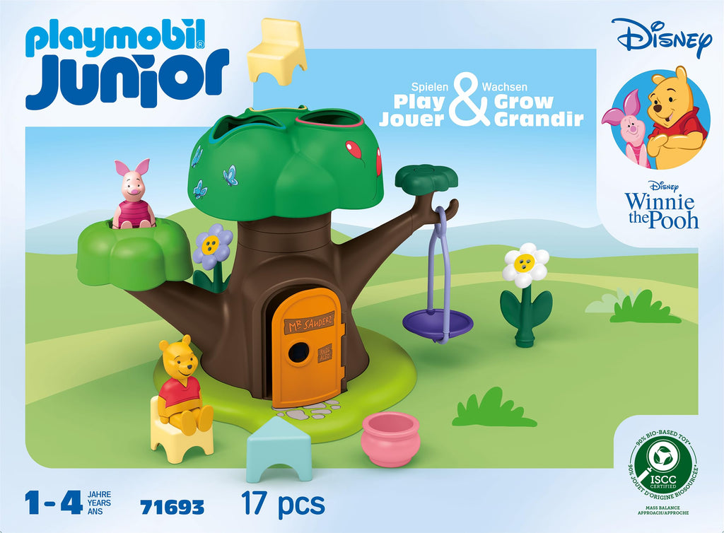 Playmobil Junior & Disney: Winnie the Pooh's & Piglet's Tree House