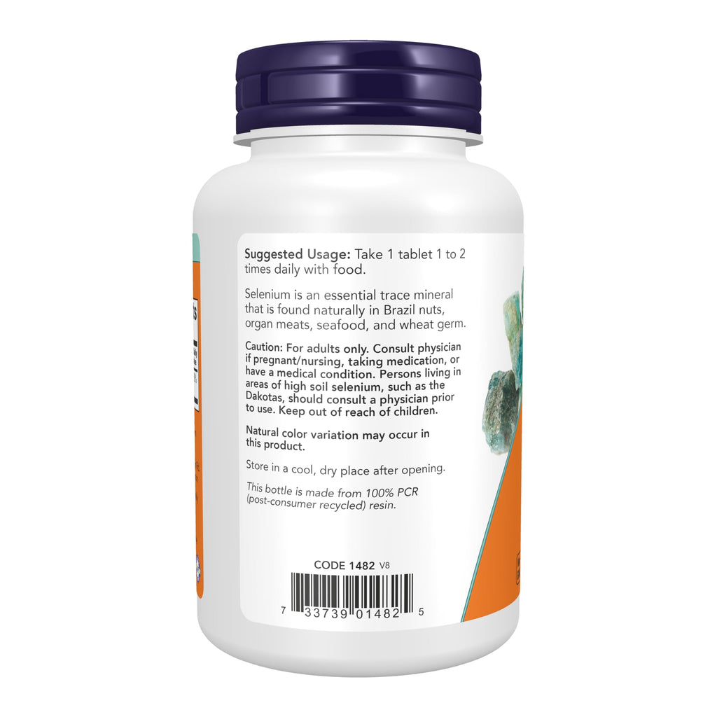 NOW Supplements, Selenium 100 mcg, Essential Mineral, 250 Tabs