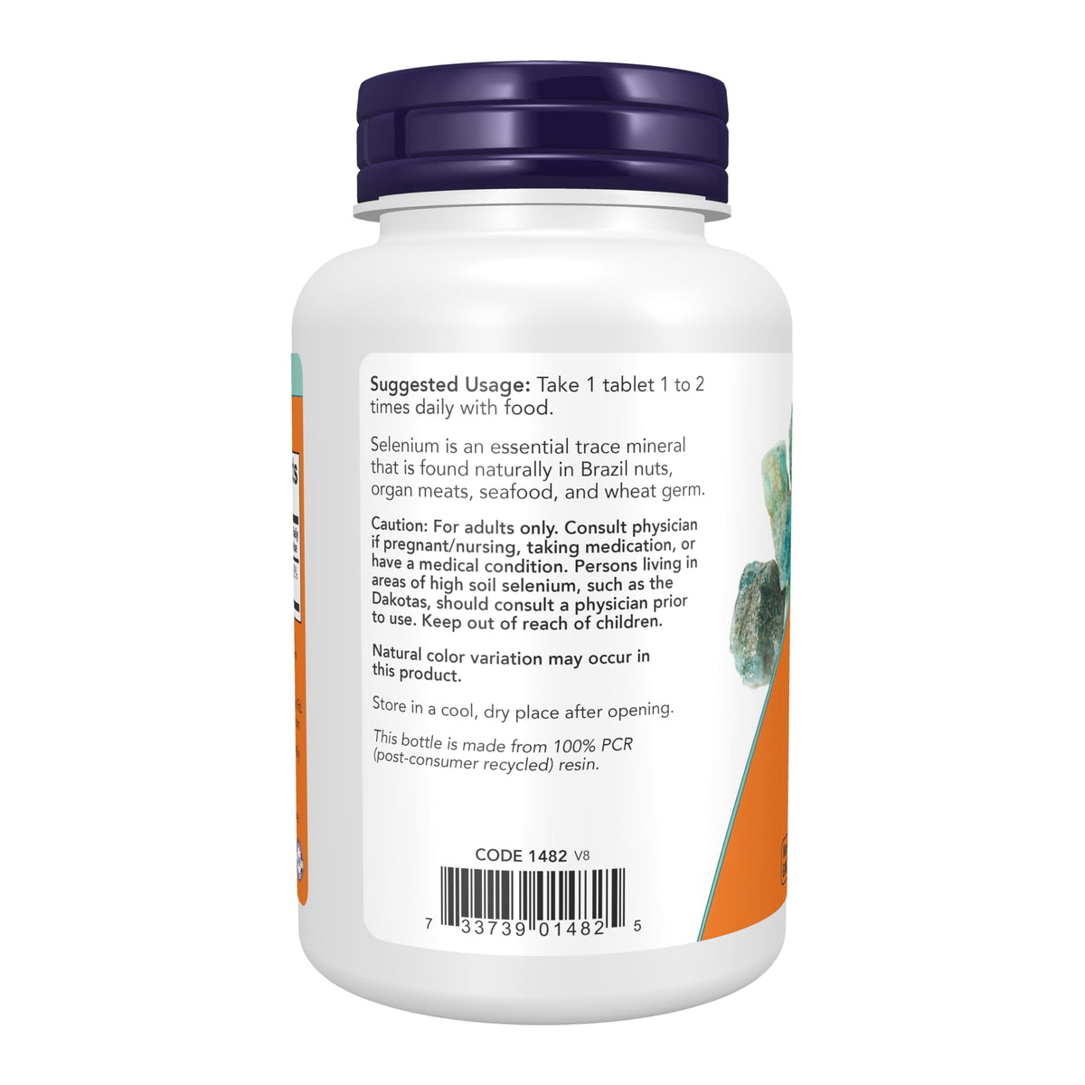 NOW Supplements, Selenium 100 mcg, Essential Mineral, 250 Tabs