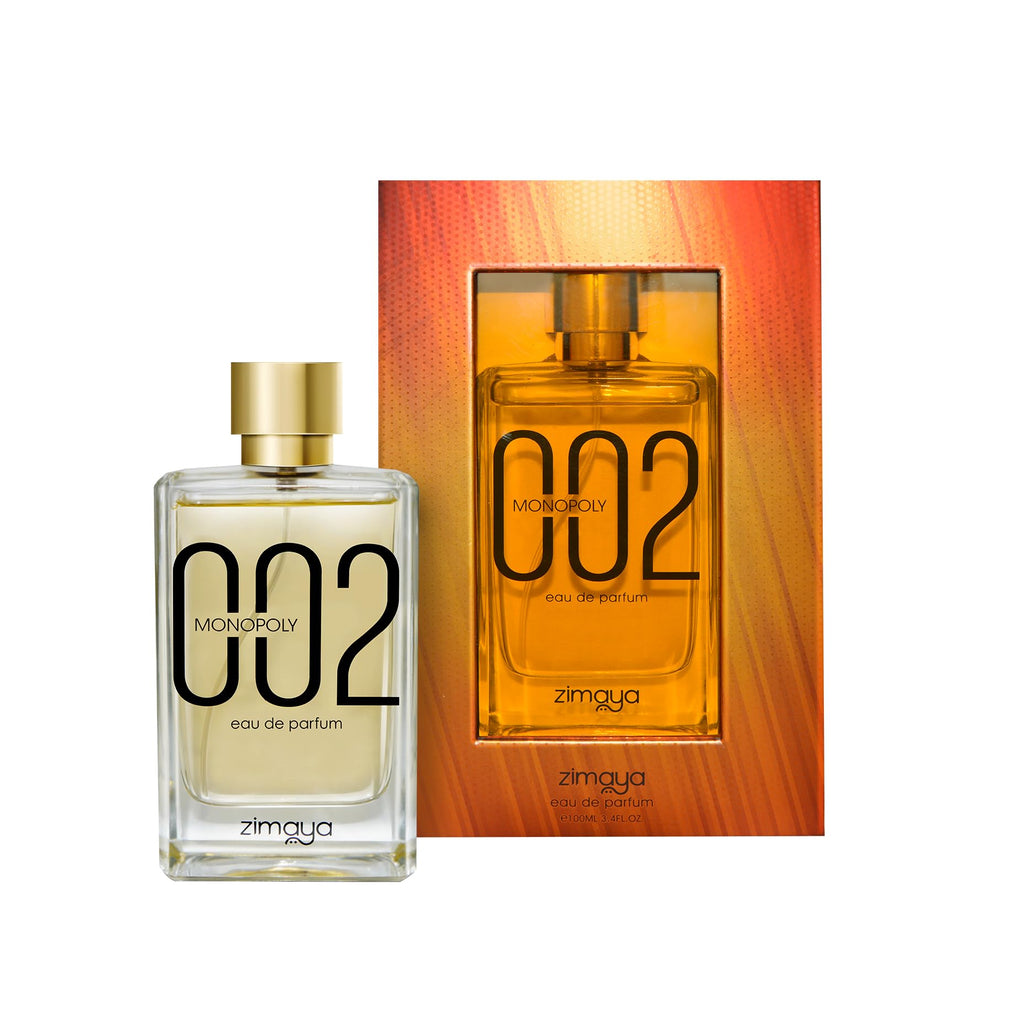 Afnan Zimaya Monopoly 002 Eau de Perfume Spray for Men, 3.4 Ounce