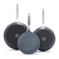 GreenPan Valencia Pro 3 Piece (8", 9.5" & 11") Ceramic Nonstick Skillet Set