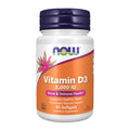 NOW Foods Supplements, Vitamin D-3 2,000 IU, High Potency, 30 Softgels