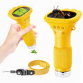 1000X Microscope for Kids, 2'' Screen Kids Wonder Quest Microscope Camera, Digital Handheld Microscope, Educational Kids Magnifying Glass, Christmas Birthday Gifts for Age 3 4 5 6 7 8 9 10- Yellow