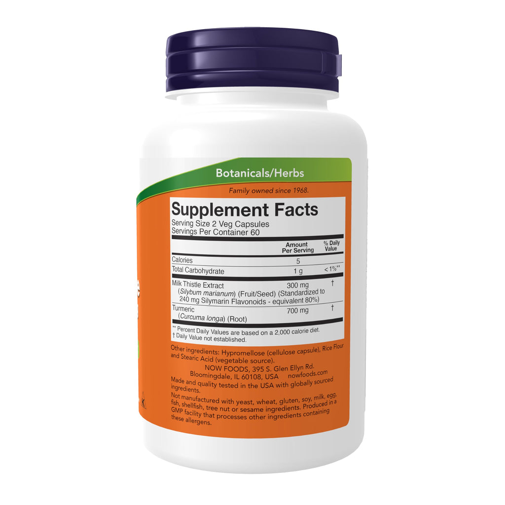 NOW Supplements, Silymarin Milk Thistle Extract 150 mg, 120 Veg Caps