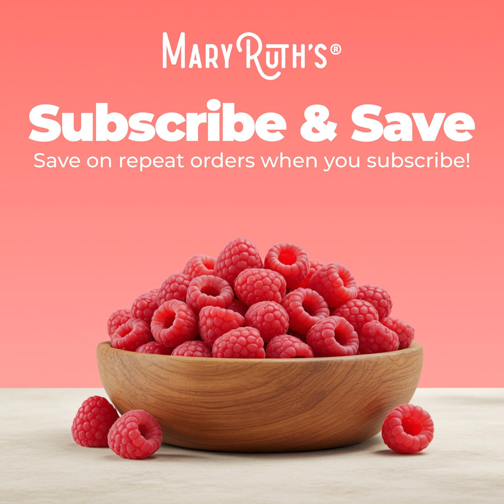 MARYRUTH'S Vitamin D3 + B12 Gummies for Ages 4+, Sugar Free, 60 Servings