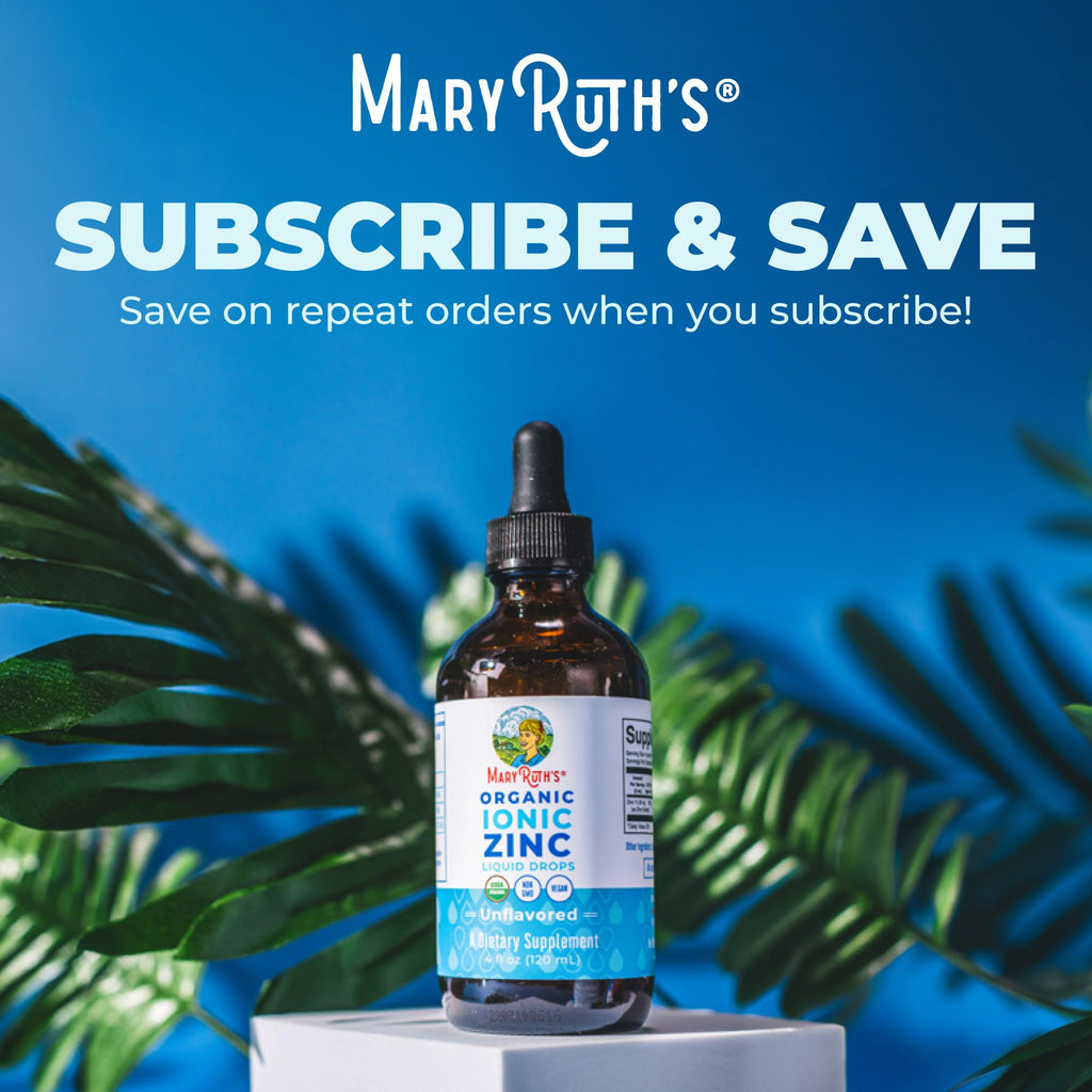MaryRuth's Organic Liquid Zinc Supplement, Immune Support, Antioxidant, 4oz