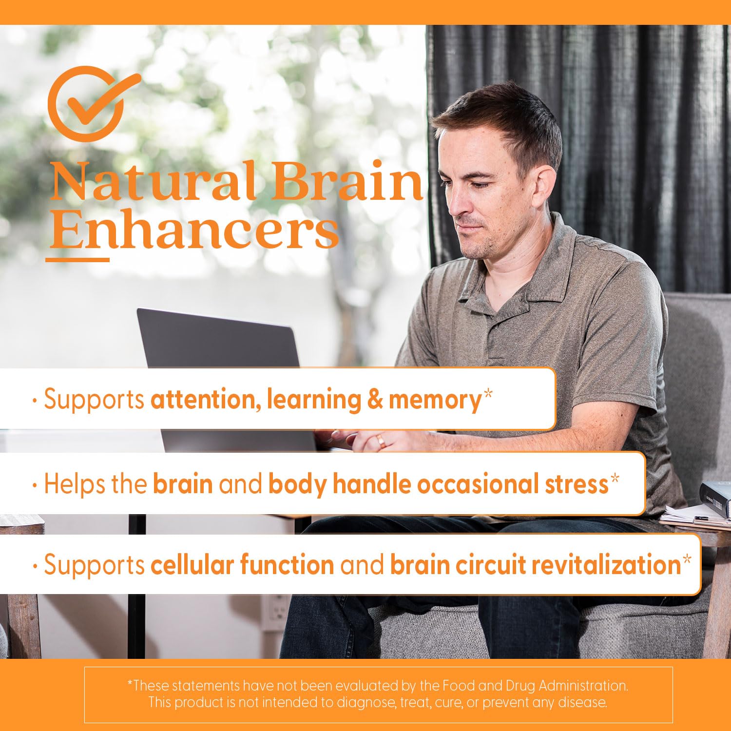 Doctor's Best Natural Brain Enhancers - Brain Health Supplement for Memory and Focus Support, PhosphatidylSerine, Alpha GPC, & Calcium Capsules for Men & Women, Gluten Free - 60 Ct Veg Caps